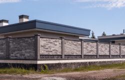 Декоративний бетонний блок Акко для паркану та зонування від виробника Bernstone