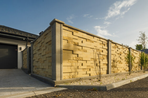 бернстоун, bernstone, паркани, сучасний паркан, бетонний, огорожа